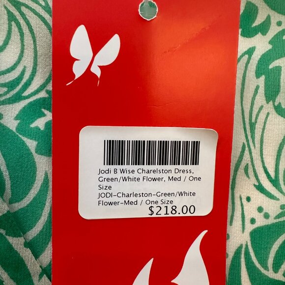 Jodi B. Wise Green Sheer Dress - Picture 3 of 4